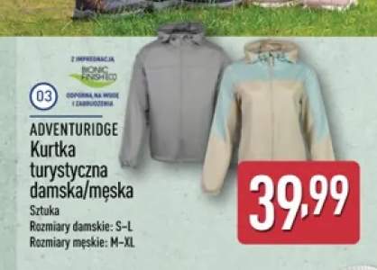 Kurtka turystyczna damska Adventuridge +1 wariant