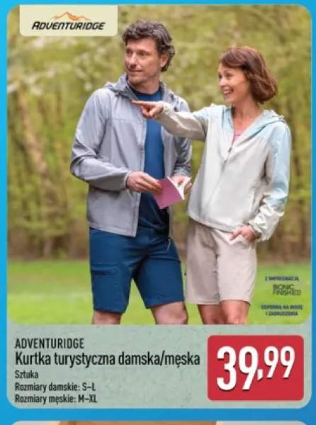 Kurtka turystyczna damska Adventuridge +1 wariant