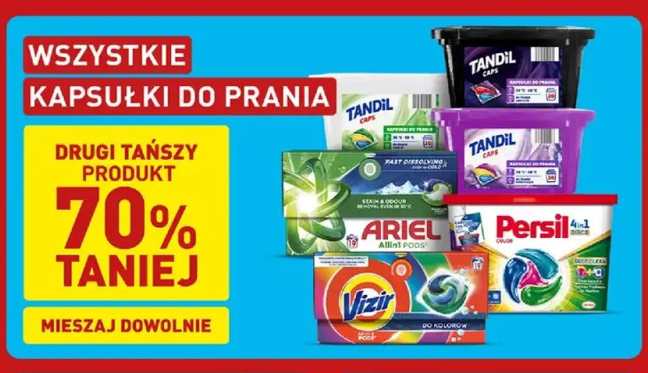 Kapsułki do prania Tandil Caps +4 warianty