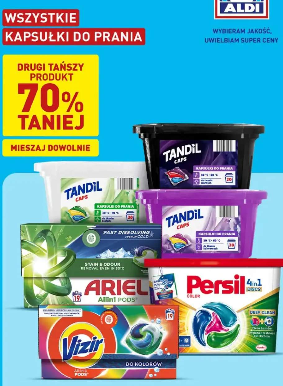 Kapsułki do prania +6 wariantów