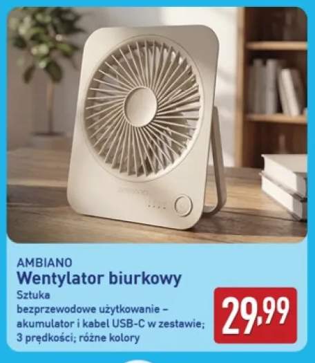 Wentylator biurkowy Ambiano