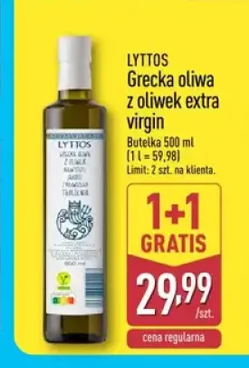 Grecka oliwa z oliwek extra virgin Lyttos