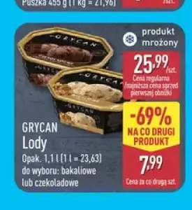 Lody czekoladowe Grycan +1 wariant