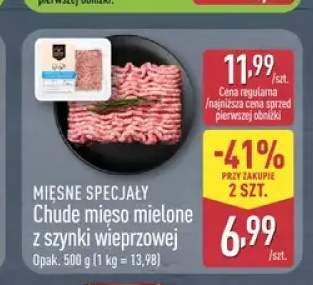 Chude mięso mielone z szynki wieprzowej Mięsne Specjały