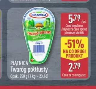 Twaróg półtłusty Piątnica