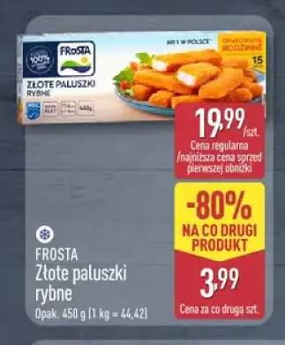 Złote paluszki rybne Frosta