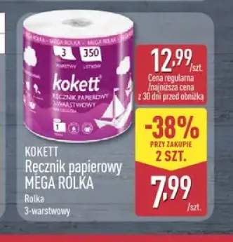 Ręcznik papierowy Mega Rolka Kokett