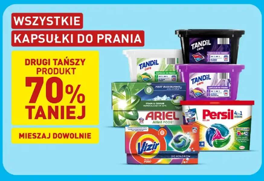Kapsułki do prania +4 warianty