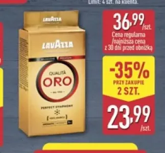 Kawa mielona Lavazza Qualità Oro