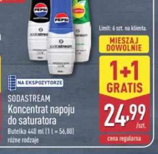 Koncentrat napoju do saturatora Sodastream Pepsi +2 warianty