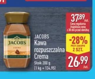 Kawa rozpuszczalna Crema Jacobs