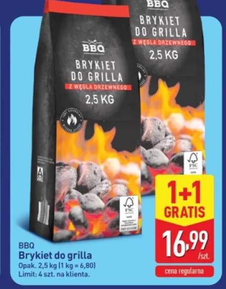 Brykiet do grilla BBQ