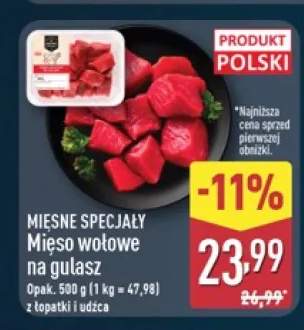 Mięso wołowe na gulasz Mięsne Specjały
