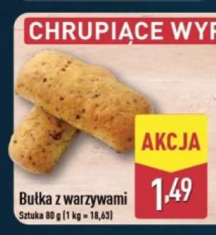 Bułka z warzywami