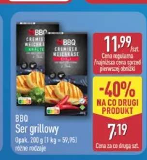 Ser grillowy BBQ z ziołami +1 wariant
