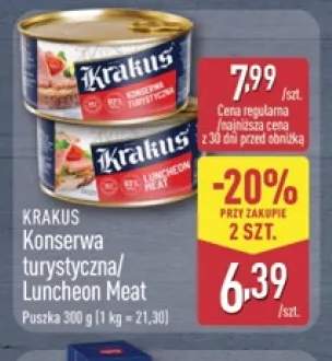 Konserwa turystyczna Krakus +1 wariant