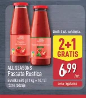 Passata pomidorowa All Seasons +1 wariant