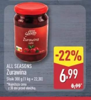 Żurawina cała All Seasons