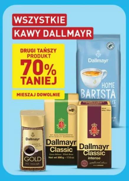 Kawy Dallmayr +4 warianty