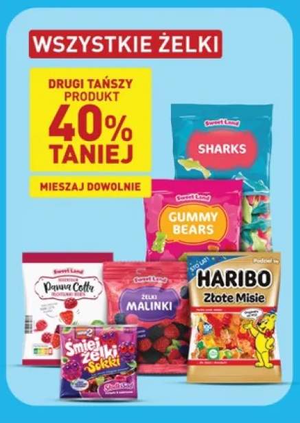 Żelki +6 wariantów