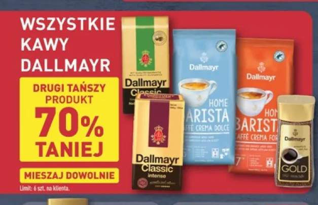 Kawy Dallmayr +5 wariantów