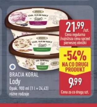 Lody bakaliowe Bracia Koral Jak Dawniej +2 warianty