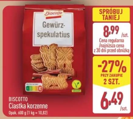 Ciastka korzenne Biscotto