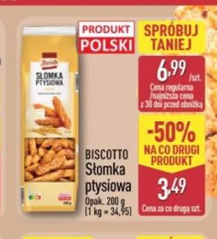 Słomka ptysiowa Biscotto
