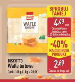 Wafle tortowe Biscotto