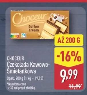 Czekolada Kawowo-Śmietankowa Choceur