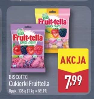 Cukierki Fruit-tella Biscotto