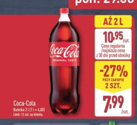Napój gazowany Coca-Cola
