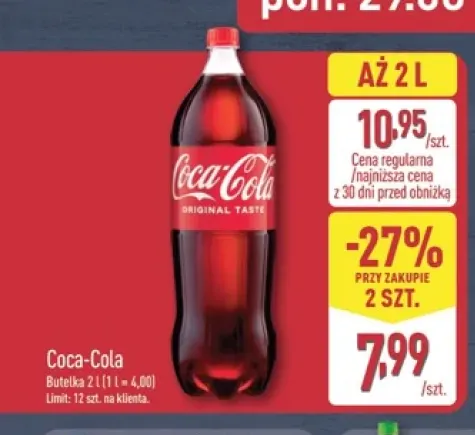 Napój gazowany Coca-Cola