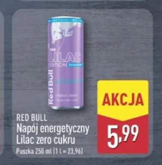 Napój energetyczny Red Bull Lilac zero cukru