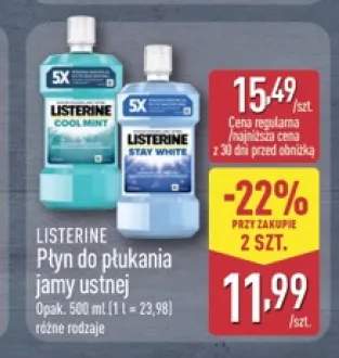Płyn do płukania jamy ustnej Listerine Cool Mint +1 wariant