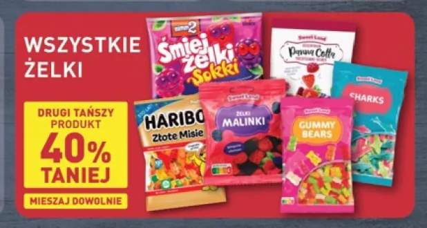 Żelki +6 wariantów