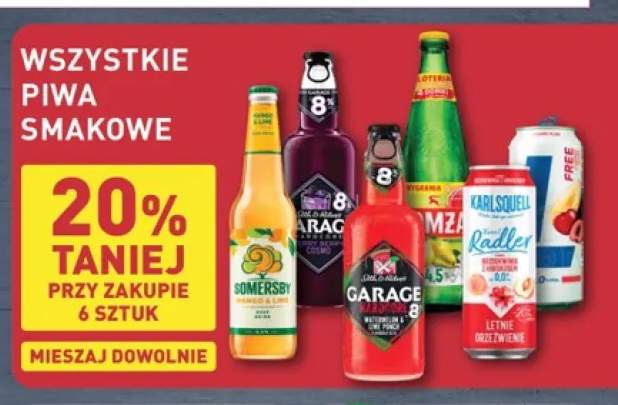 Piwa smakowe +6 wariantów