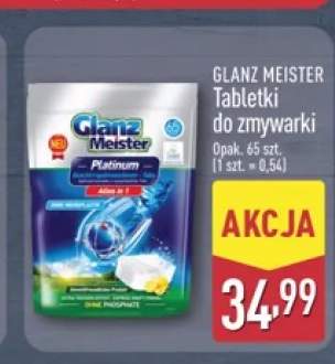 Tabletki do zmywarki Glanz Meister Platinum Alles in 1