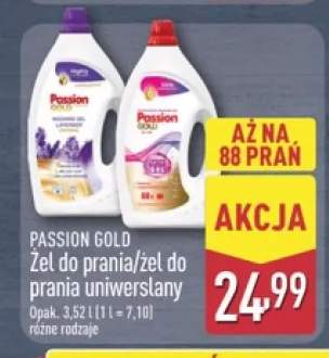Żel do prania Passion Gold uniwersalny +1 wariant