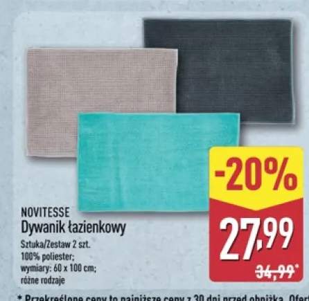 Dywanik łazienkowy Novitesse