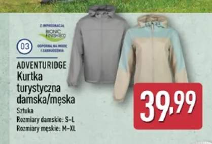 Kurtka turystyczna damska ADVENTURIDGE +1 wariant