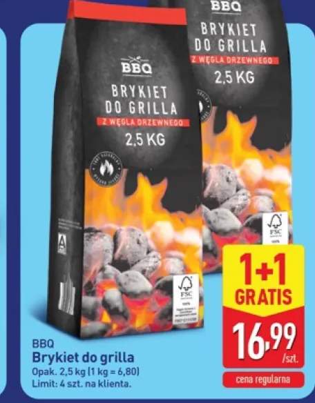 Brykiet do grilla BBQ