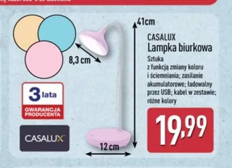 Lampka biurkowa Casalux