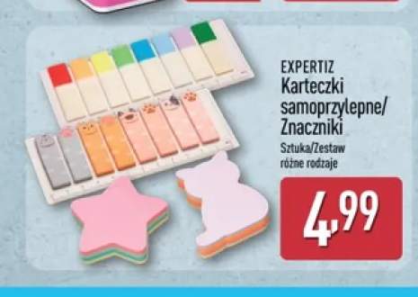 Karteczki samoprzylepne Expertiz +1 wariant