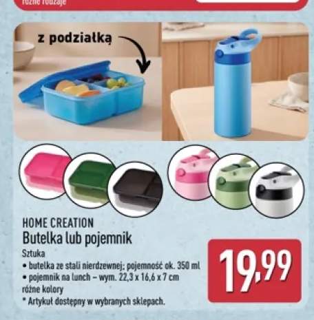 Butelka ze stali nierdzewnej Home Creation +1 wariant