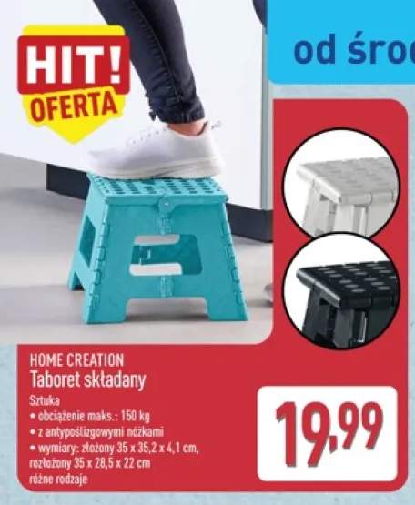 Taboret składany Home Creation