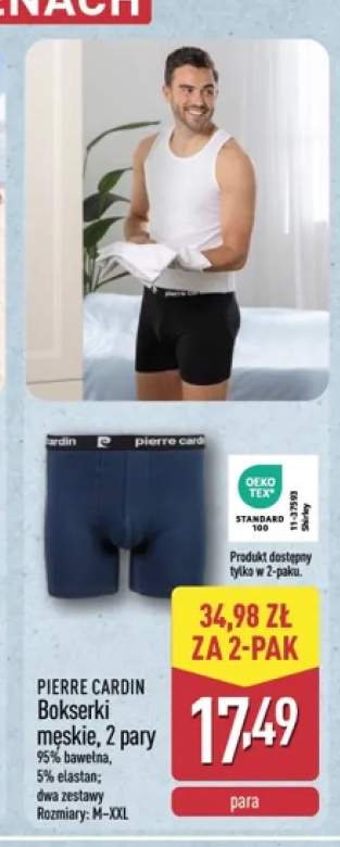 Bokserki męskie Pierre Cardin 2-pak