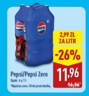 Napój gazowany Pepsi 4-pak +1 wariant