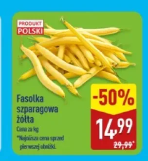 Fasolka szparagowa żółta