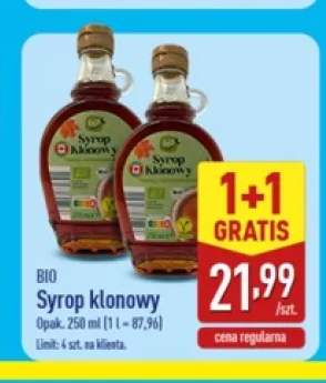 Syrop klonowy Bio
